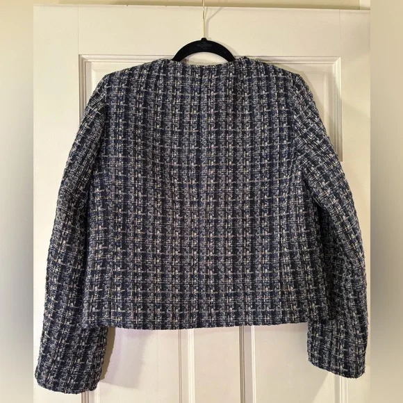 J.Crew Factory Tweed Lady Jacket | Size 10 - Picture 2 of 7